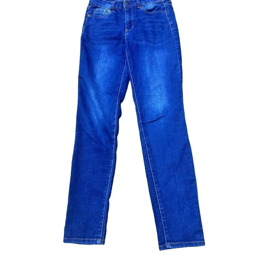 Aeropostale Women's Blue High Waisted Cotton Blend Jeggings Size 2